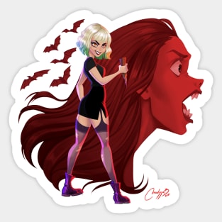 vampire slayer Sticker